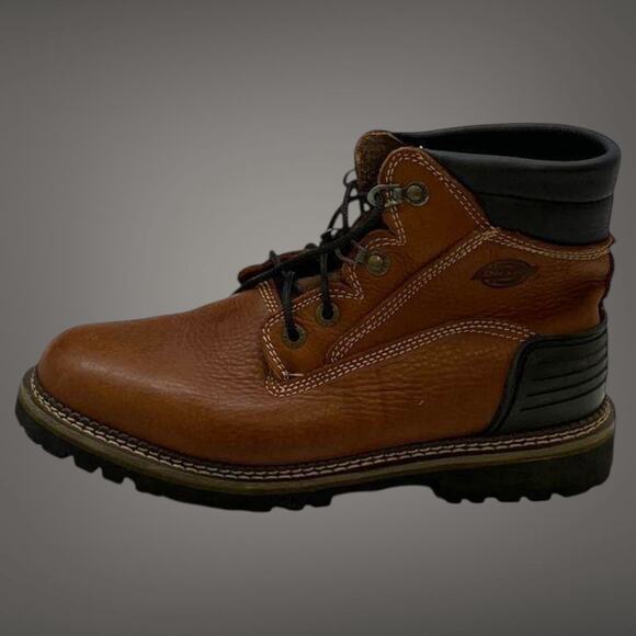 Men\'s Size 10 DICKIES DW6013 Heritage Brown Leather Casual Lace Up Boots main image 8